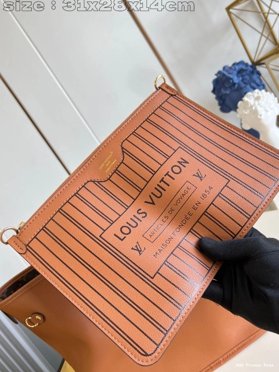 AAA Replica Ru VUITTON MM-31*28*14cm LOUIS NEVERFULL 0722